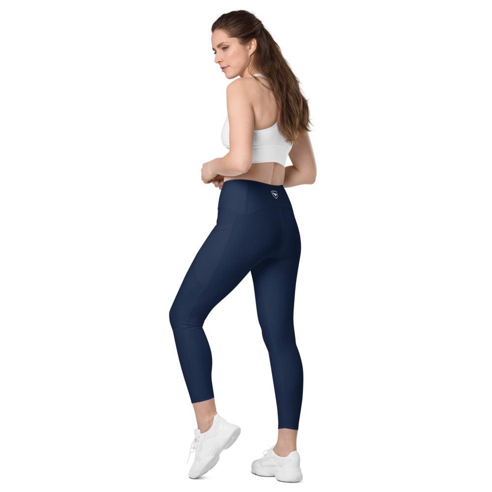 Leggins with pockets Logs 1 Navy W FR GIO JACK