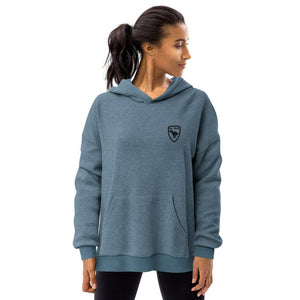 Unisex Sueded Fleece Hoodie Wom Logo 1 B F GIO JACK